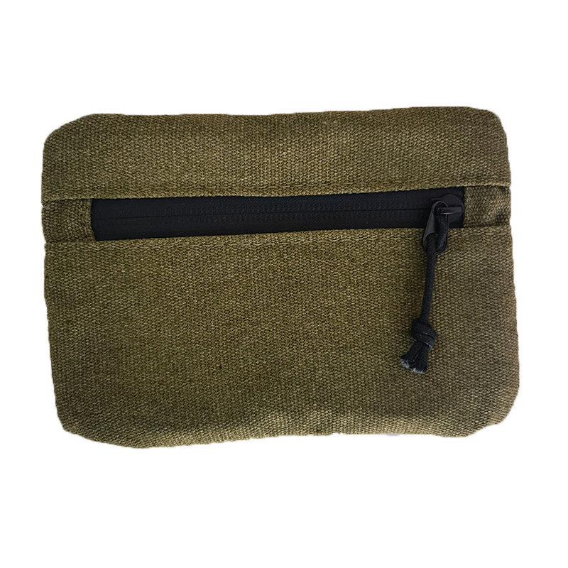 Határokon átnyúló Amazon kültéri kemping övtáska vászon írószer táska hordozható tárolótáska multifunkcionális szerszámtároló