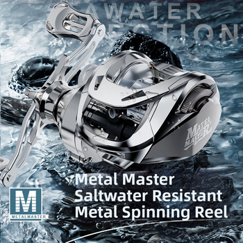 Luya Drop Wheel Pan-Use Wire Cup fekete horgászkerék határokon átnyúló robbanások halkerék 2023 New Metal Master