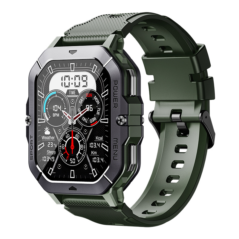 Határokon átnyúló C28 okosóra Bluetooth hívás pulzus alvásmonitorozás információk lépésszámlálás kültéri sportóra