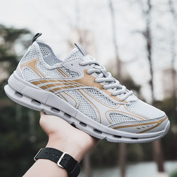 Καλοκαιρινά παπούτσια πεζοπορίας για υπαίθριες δραστηριότητες 2024, μεγάλα μεγέθη, ελαφριά, αναπνεύσιμα, casual ανδρικά παπούτσια, απλά, all-match παπούτσια πεζοπορίας, χαμηλά