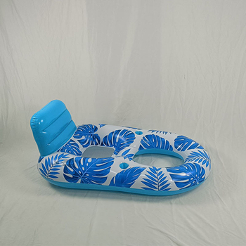 Nauja tarpvalstybinė lauko pripučiama plūduriuojanti lova su mediniu pamušalu suaugusiems, plūduriuojanti kėdė su PVC vandens sofa-lova, naujas produktas