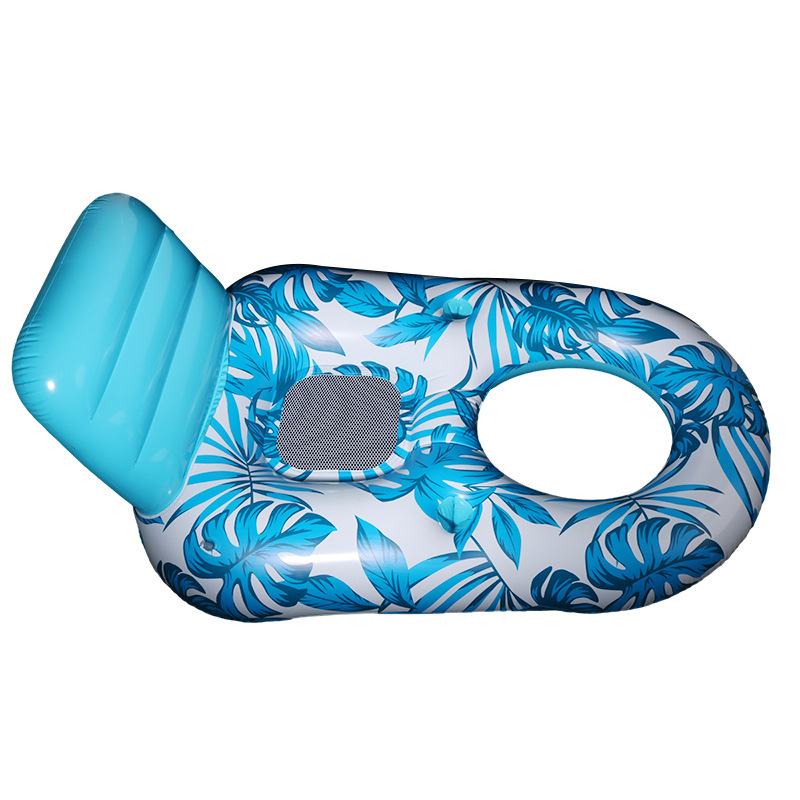 Nauja tarpvalstybinė lauko pripučiama plūduriuojanti lova su mediniu pamušalu suaugusiems, plūduriuojanti kėdė su PVC vandens sofa-lova, naujas produktas