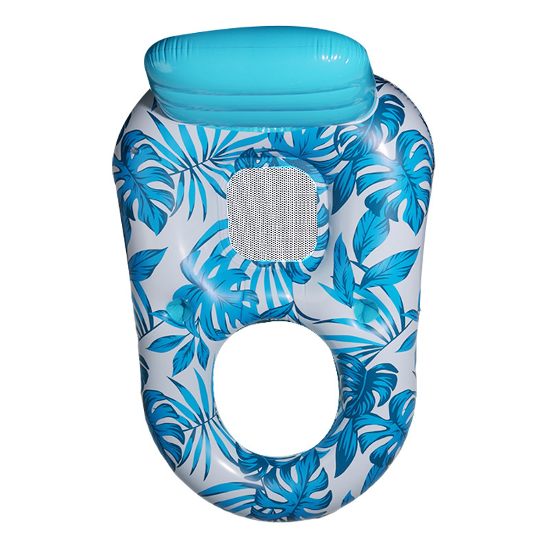 Nauja tarpvalstybinė lauko pripučiama plūduriuojanti lova su mediniu pamušalu suaugusiems, plūduriuojanti kėdė su PVC vandens sofa-lova, naujas produktas