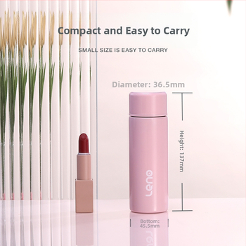 120 ml kõrge välimusega väike sirge tass üliõpilase ühiselamu 304 roostevabast terasest vaakumtops mini veetops naistele kaasaskantav taskutops