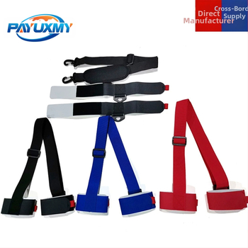 Laos olev piiriülene suusarihm, kaasaskantav kahekordse lumelaua suusarihm, fikseeritud rihm, kelgurihm, reguleeritav kelgurihm