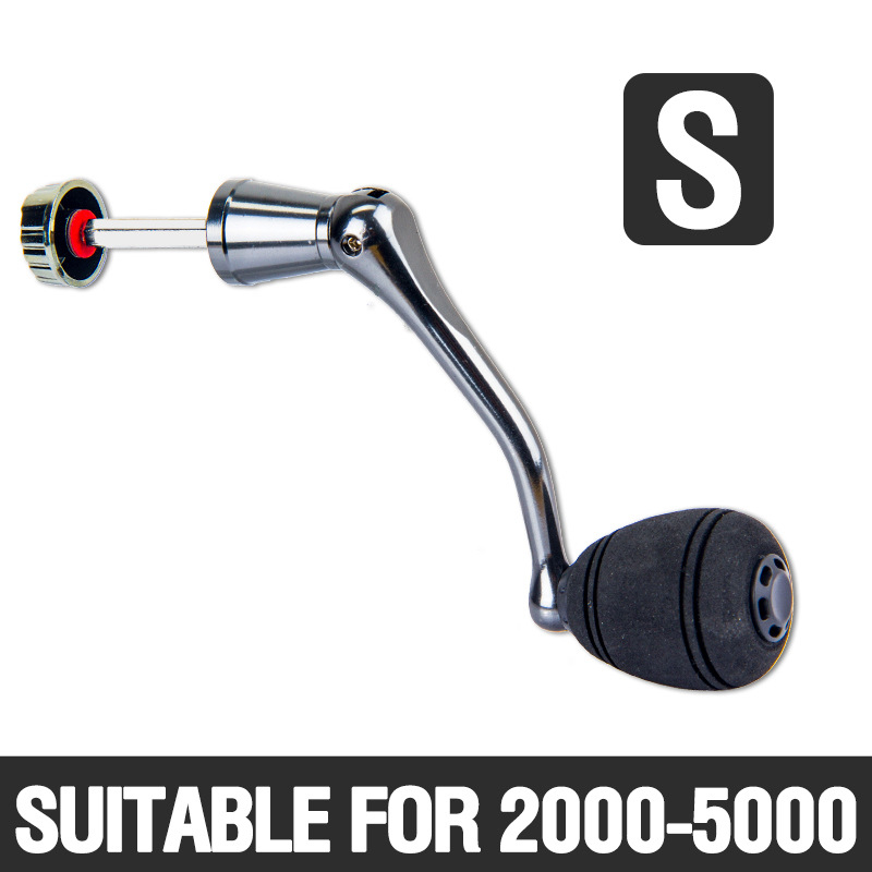 Horgász orsó hajtókar fém CNC billenőkar forgó kerék tartozékok EVA markolat orsó fogantyú horgász orsó tartozékok határokon átnyúló