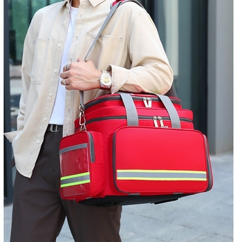 Bolida veekindel Oxfordi riidest ravimikarp visiitkott hädaolukorra kott epideemia ennetamise materjalist kott epideemia ennetamise hädaolukorra seljakott