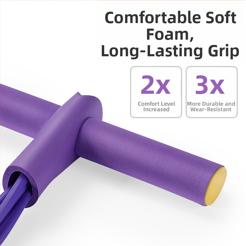 Педал за скариди, 4-тръбно устройство за йога, 6-тръбно устройство за намаляване на мазнините, четиритръбно устройство за коремни преси, фитнес въже за опъване