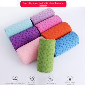Διευρυμένη πετσέτα γιόγκα, Κουβέρτα γιόγκα με πάχος, Εκτεταμένο στρώμα γυμναστικής που απορροφά τον ιδρώτα, Κουβέρτα γιόγκα, Φορητή πετσέτα, Χονδρική