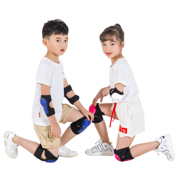 Σετ προστατευτικού εξοπλισμού για πατινάζ ενηλίκων και παιδιών με μαλακό κέλυφος για γόνατα, προστασία αγκώνα, ρυθμιζόμενο slider ισορροπίας