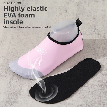 Meeste ja naiste rannajalatsid, lõikekindlad ujumisjalatsid, kiiresti kuivavad rannasokid, libisemiskindlad joogajalatsid, jooksulindijalatsid, sukeldumisjalatsid, snorgeldamisjalatsid