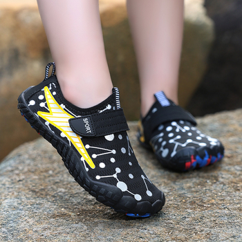 Παιδικά παπούτσια εξωτερικού χώρου για διασυνοριακά παπούτσια θαλάσσης για κορίτσια, αντιολισθητικά παπούτσια θαλάσσης για κάμπινγκ για αγόρια, παπούτσια κολύμβησης που στεγνώνουν γρήγορα, αναπνεύσιμα παπούτσια κολύμβησης