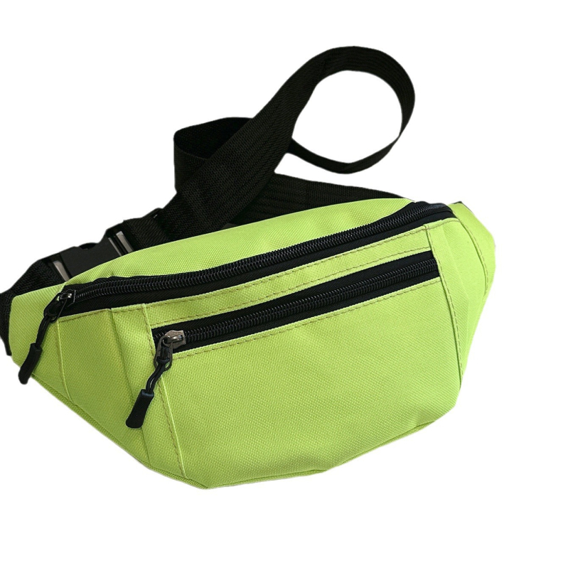 Ежедневна мъжка и дамска чанта за кръста с голям капацитет, чанта за рамо и гърди, модерна раница, многофункционална чанта за монети, плътен цвят