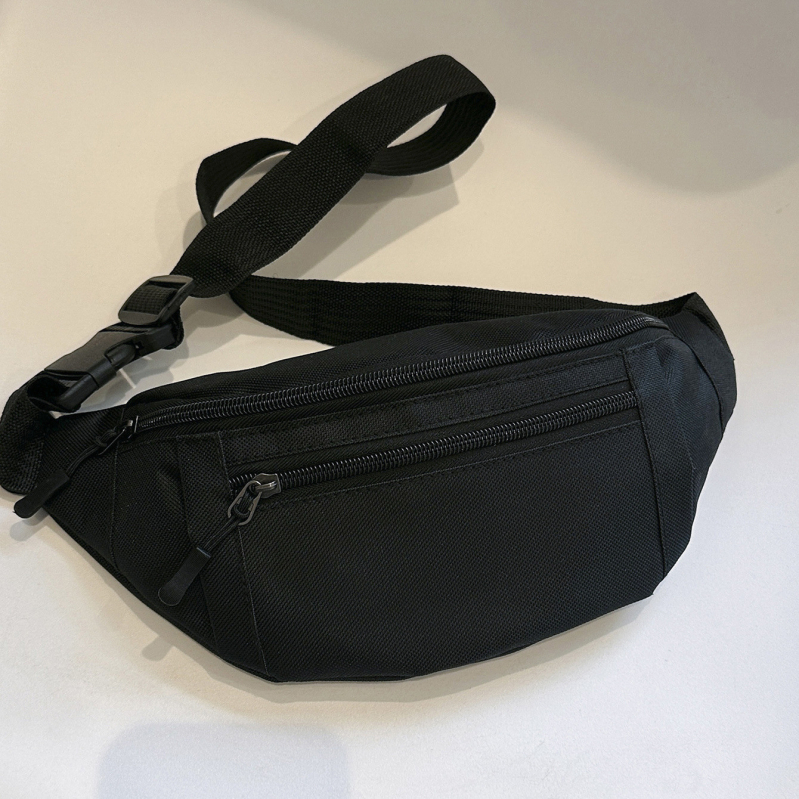 Geantă de talie mare pentru bărbați și femei, geantă de umăr Crossbody, geantă de piept, rucsac la modă, portofel multifuncțional, culoare solidă, casual, pentru bărbați și femei