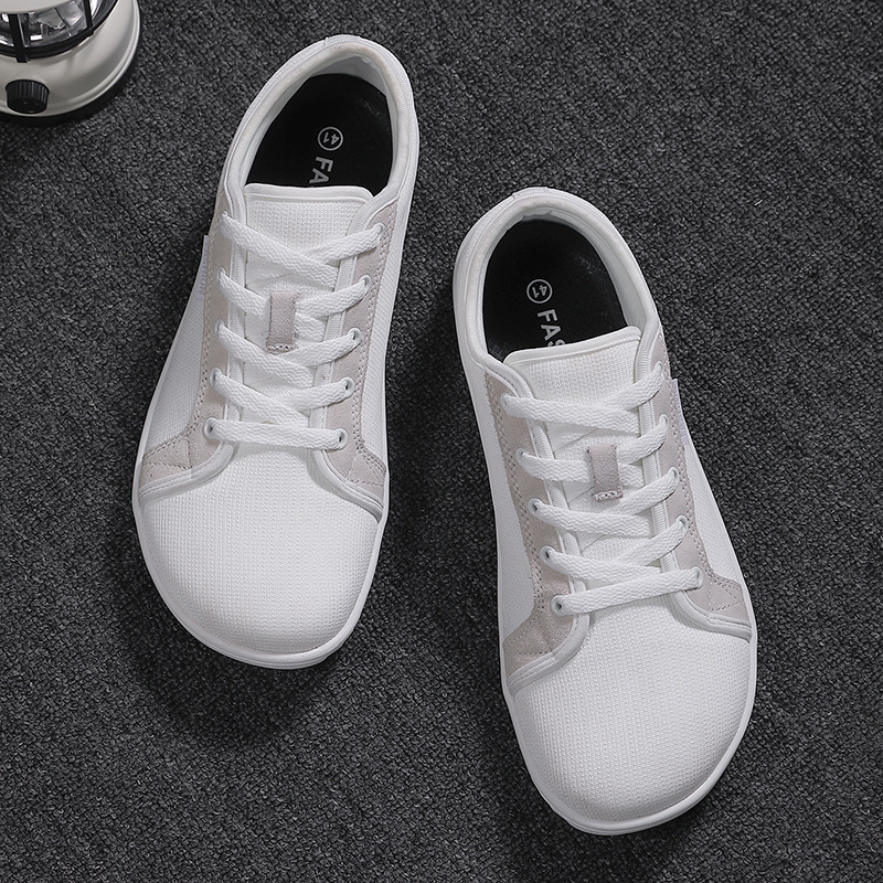 Határokon átnyúló új, széles tenyérrel rendelkező mezítlábas cipők, lélegző, széles orrú, hétköznapi cipők férfiaknak és nőknek, sport- és szabadidős divatos cipők, sport sétacipők