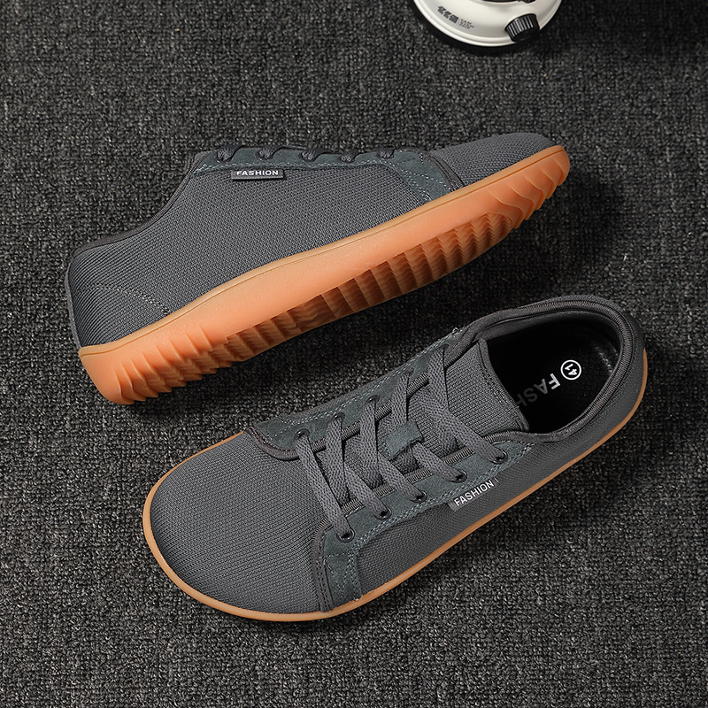 Határokon átnyúló új, széles tenyérrel rendelkező mezítlábas cipők, lélegző, széles orrú, hétköznapi cipők férfiaknak és nőknek, sport- és szabadidős divatos cipők, sport sétacipők