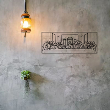 Διακοσμητικό μενταγιόν μετά την τοποθέτηση σιδήρου χειροτεχνία τοίχου δημιουργική Πάσχα Ιησούς τέχνη ανάσταση διασυνοριακοί μεταλλουργοί