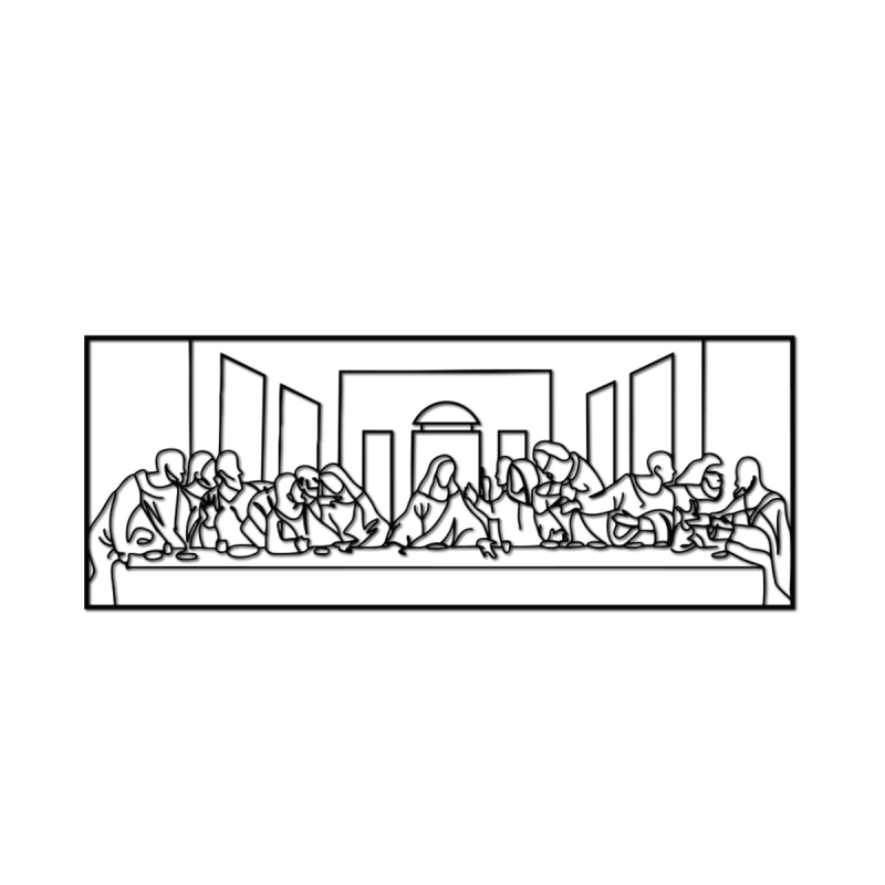 Dekoratív medál vasbeton fali dekoráció után, kreatív húsvéti Jézus feltámadása határokon átnyúló fémmegmunkálók