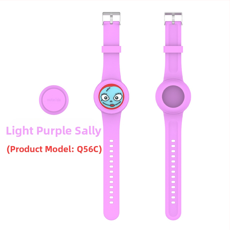 Sobib Apple Airtagi kadumisvastase veekindla rihmaga randmepaelaga Cartoon Doll plaastriga seljakotile lastele