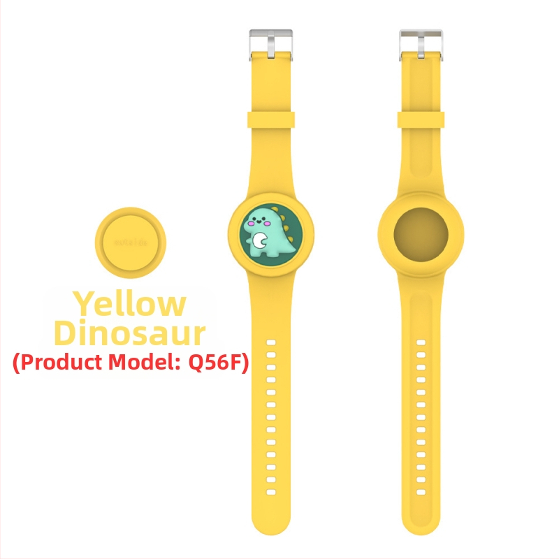 Sobib Apple Airtagi kadumisvastase veekindla rihmaga randmepaelaga Cartoon Doll plaastriga seljakotile lastele