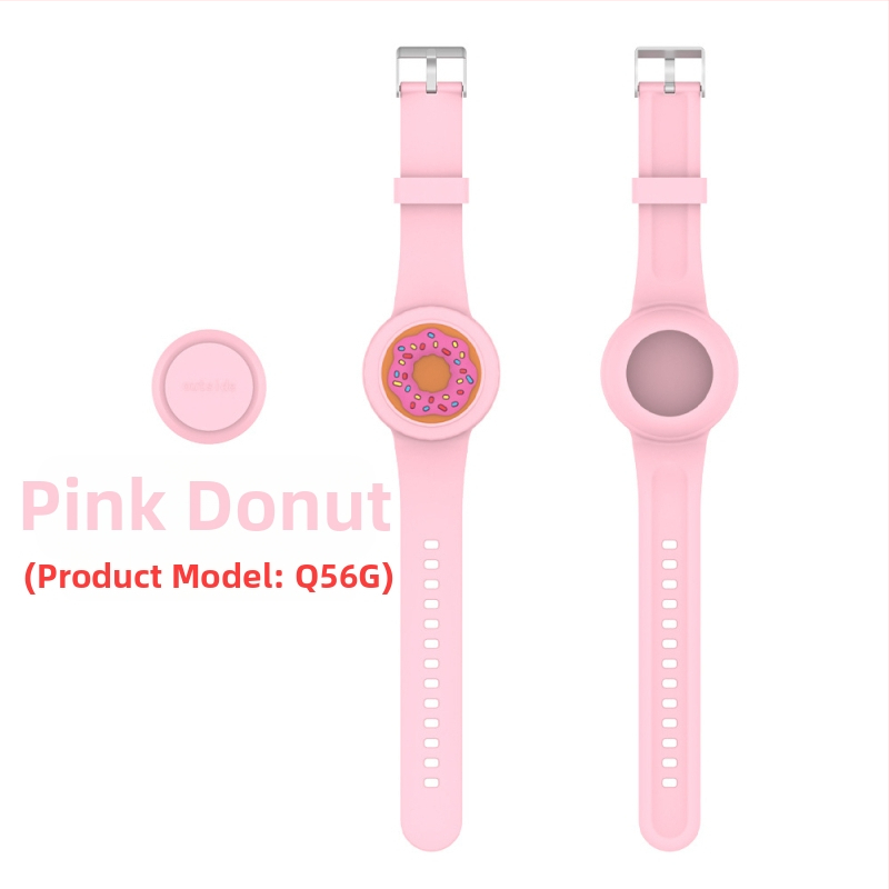 Sobib Apple Airtagi kadumisvastase veekindla rihmaga randmepaelaga Cartoon Doll plaastriga seljakotile lastele