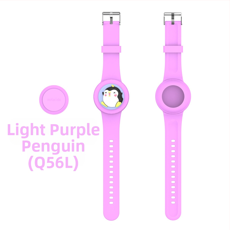 Sobib Apple Airtagi kadumisvastase veekindla rihmaga randmepaelaga Cartoon Doll plaastriga seljakotile lastele