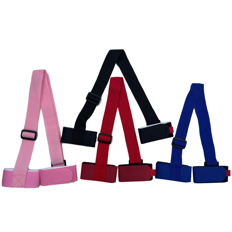 Snieglentės dirželis, nešiojamas dvilentės snieglentės dirželis, fiksuotas rogių dirželis, reguliuojamas, nuimamas rogių dirželis, kryžminis