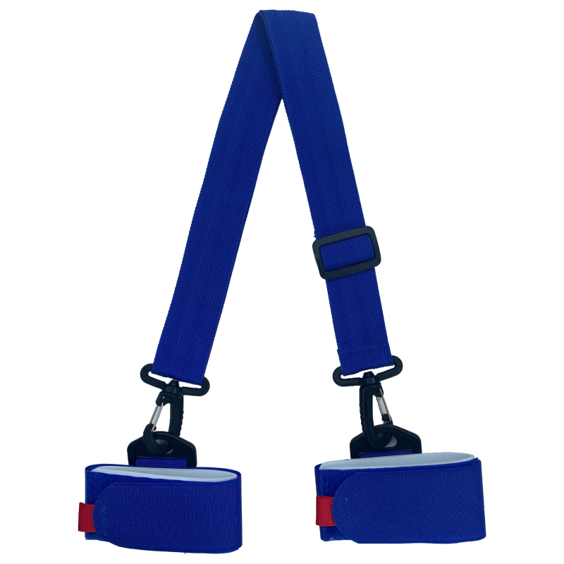 Snieglentės dirželis, nešiojamas dvilentės snieglentės dirželis, fiksuotas rogių dirželis, reguliuojamas, nuimamas rogių dirželis, kryžminis