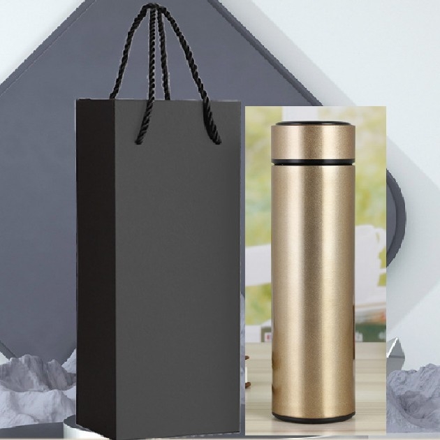 304 rozsdamentes acél érintőképernyős kijelző hőmérsékletmérő pohár intelligens LED termosz pohár dupla vákuumos hőmérsékletmérés hőmérsékletmérő pohár nyomtatási logó