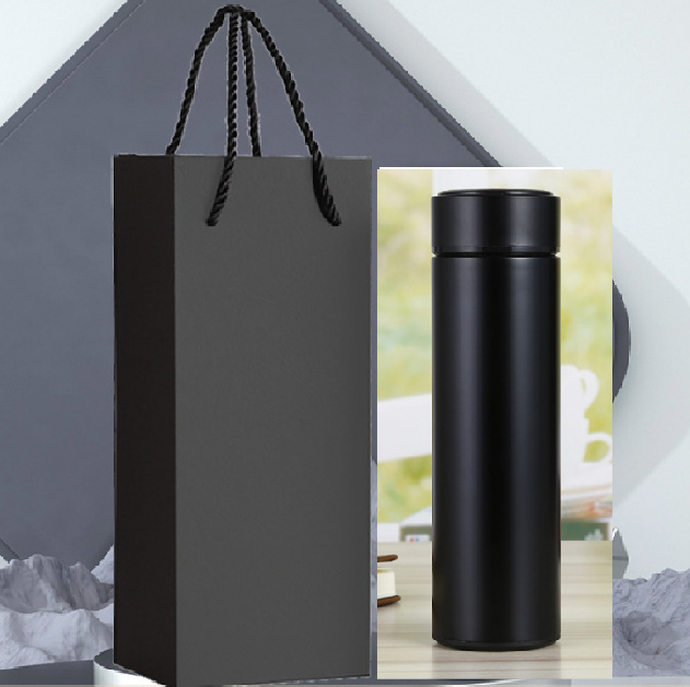 304 rozsdamentes acél érintőképernyős kijelző hőmérsékletmérő pohár intelligens LED termosz pohár dupla vákuumos hőmérsékletmérés hőmérsékletmérő pohár nyomtatási logó