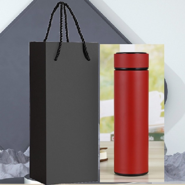 304 rozsdamentes acél érintőképernyős kijelző hőmérsékletmérő pohár intelligens LED termosz pohár dupla vákuumos hőmérsékletmérés hőmérsékletmérő pohár nyomtatási logó