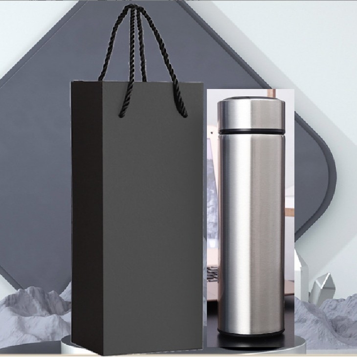 304 rozsdamentes acél érintőképernyős kijelző hőmérsékletmérő pohár intelligens LED termosz pohár dupla vákuumos hőmérsékletmérés hőmérsékletmérő pohár nyomtatási logó