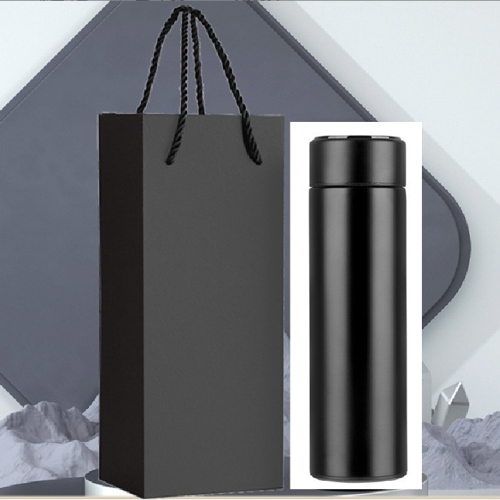 304 rozsdamentes acél érintőképernyős kijelző hőmérsékletmérő pohár intelligens LED termosz pohár dupla vákuumos hőmérsékletmérés hőmérsékletmérő pohár nyomtatási logó