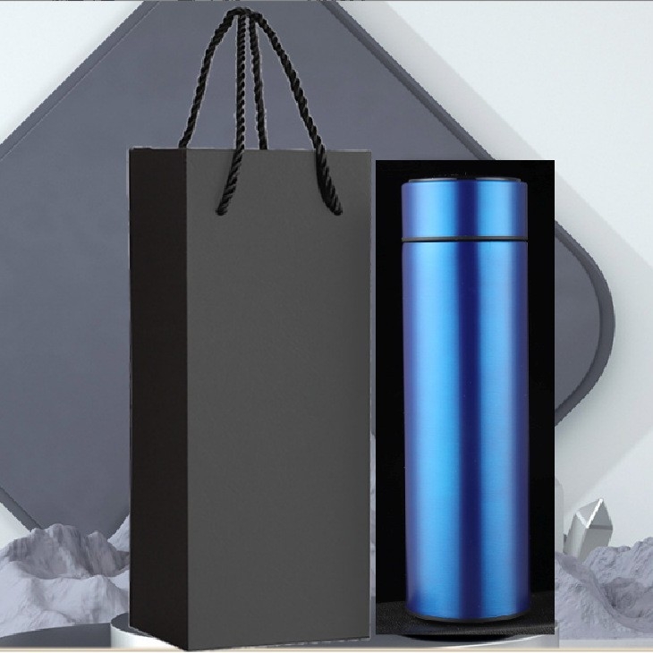 304 rozsdamentes acél érintőképernyős kijelző hőmérsékletmérő pohár intelligens LED termosz pohár dupla vákuumos hőmérsékletmérés hőmérsékletmérő pohár nyomtatási logó