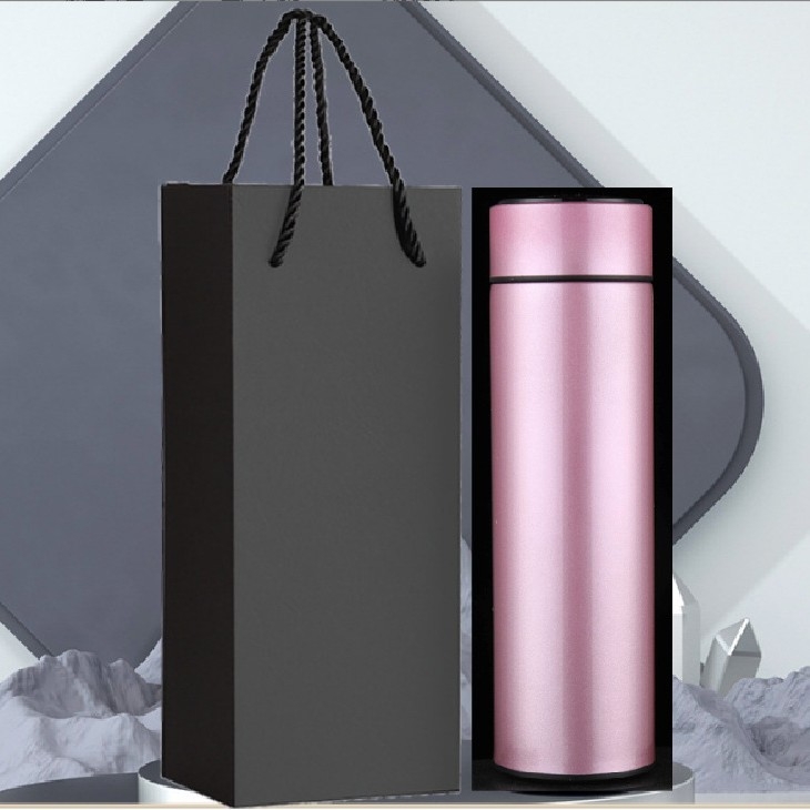 304 rozsdamentes acél érintőképernyős kijelző hőmérsékletmérő pohár intelligens LED termosz pohár dupla vákuumos hőmérsékletmérés hőmérsékletmérő pohár nyomtatási logó