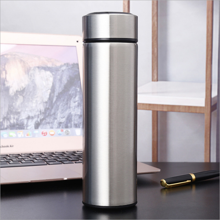 304 rozsdamentes acél érintőképernyős kijelző hőmérsékletmérő pohár intelligens LED termosz pohár dupla vákuumos hőmérsékletmérés hőmérsékletmérő pohár nyomtatási logó