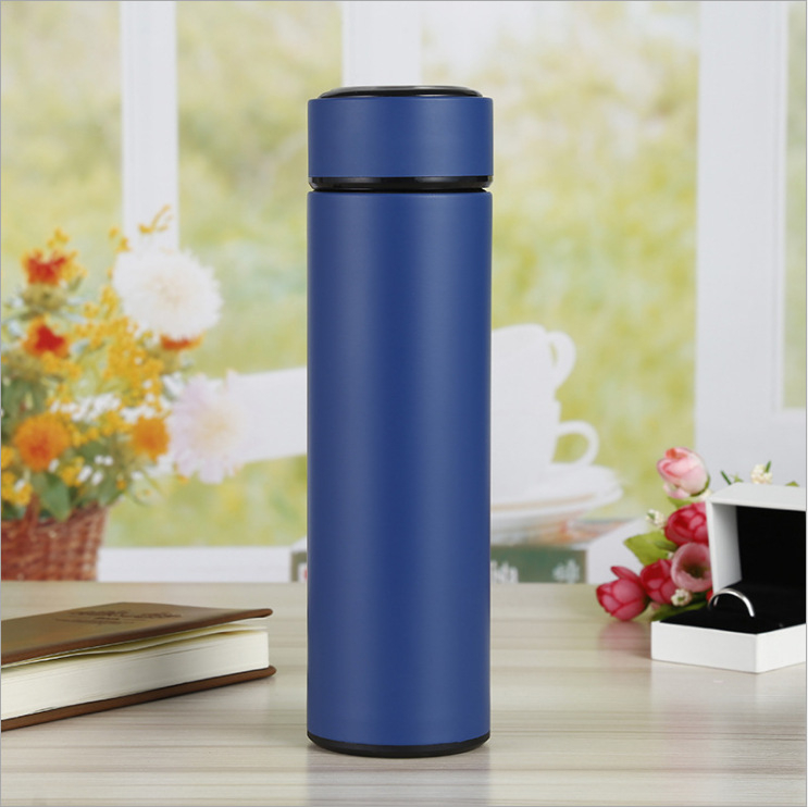 304 rozsdamentes acél érintőképernyős kijelző hőmérsékletmérő pohár intelligens LED termosz pohár dupla vákuumos hőmérsékletmérés hőmérsékletmérő pohár nyomtatási logó