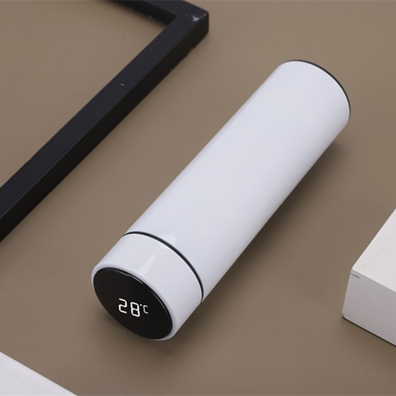 304 rozsdamentes acél érintőképernyős kijelző hőmérsékletmérő pohár intelligens LED termosz pohár dupla vákuumos hőmérsékletmérés hőmérsékletmérő pohár nyomtatási logó