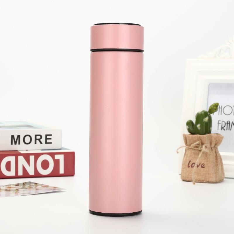 304 rozsdamentes acél érintőképernyős kijelző hőmérsékletmérő pohár intelligens LED termosz pohár dupla vákuumos hőmérsékletmérés hőmérsékletmérő pohár nyomtatási logó