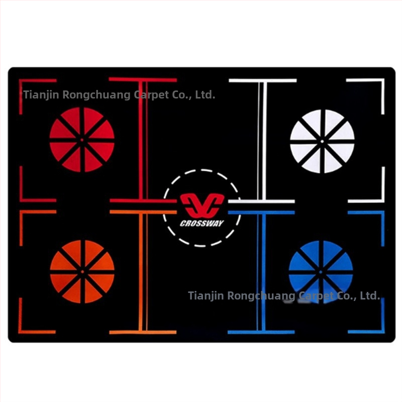 Kosárlabda lábmunka edzőszőnyeg csúszásgátló szőnyeg sportlabda irányító tempószőnyeg beltéri hangszigetelt kopásálló kosárlabda edzőszőnyeg nagykereskedelem