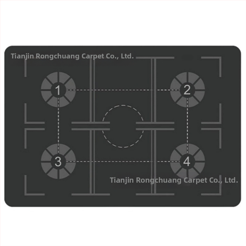 Kosárlabda lábmunka edzőszőnyeg csúszásgátló szőnyeg sportlabda irányító tempószőnyeg beltéri hangszigetelt kopásálló kosárlabda edzőszőnyeg nagykereskedelem