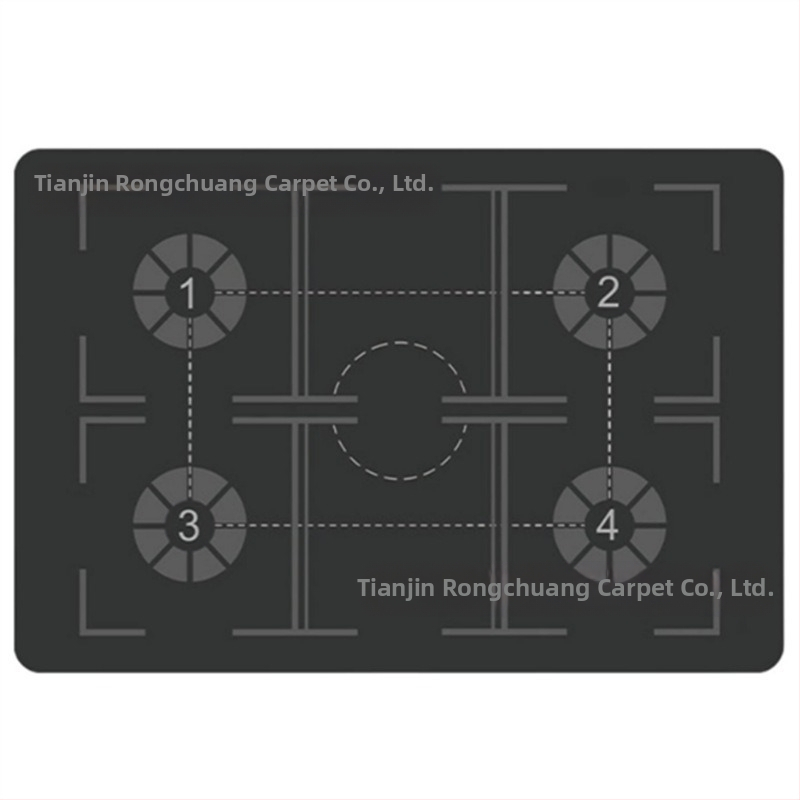 Kosárlabda lábmunka edzőszőnyeg csúszásgátló szőnyeg sportlabda irányító tempószőnyeg beltéri hangszigetelt kopásálló kosárlabda edzőszőnyeg nagykereskedelem