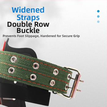 Фабрика на едро на дърво катерене артефакт изправен дърво инструмент за катерене дърво крак вратовръзка син голям завой Hornet крак катарама бране железни обувки