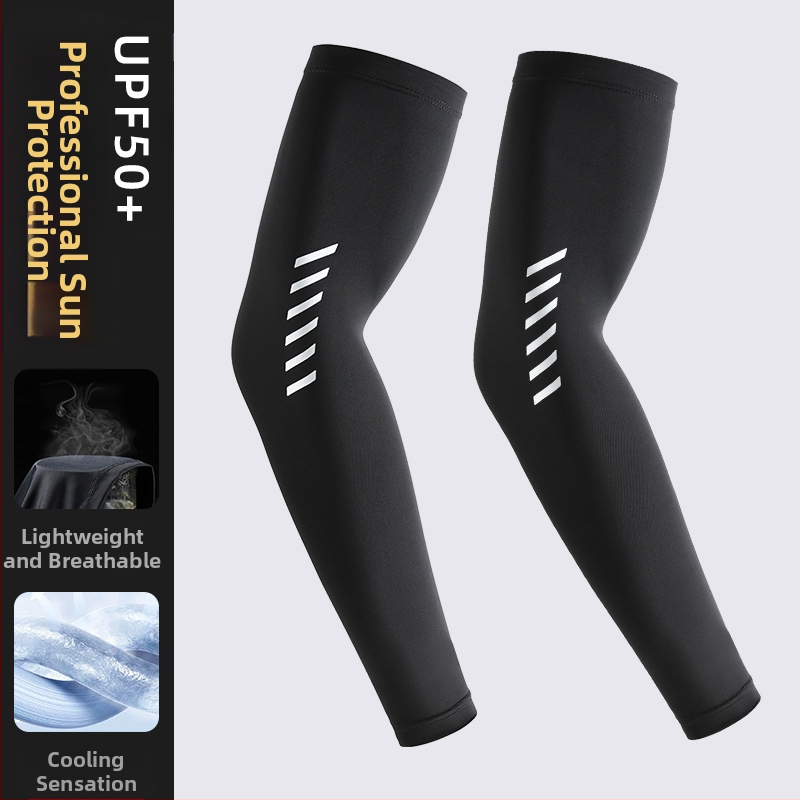 Päikesekaitsega jääkaitse meeste varrukakaitse jääsiidist käekaitse suvine õhuke jahe tunne hingav UV-kaitsega suvine rattasõidukäekaitse