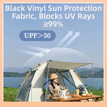 ✅ Φορητή σκηνή εξωτερικού χώρου Γρήγορο άνοιγμα για κάμπινγκ, εξωτερικός εξοπλισμός, πάρκο πικνίκ, πλήρως αυτόματη σκηνή βινυλίου με πυκνή αντηλιακή προστασία