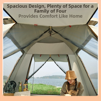 ✅ Φορητή σκηνή εξωτερικού χώρου Γρήγορο άνοιγμα για κάμπινγκ, εξωτερικός εξοπλισμός, πάρκο πικνίκ, πλήρως αυτόματη σκηνή βινυλίου με πυκνή αντηλιακή προστασία