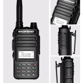 Uus Baofengi raadiosaatja suure võimsusega otselaadimisega FM-kahesektsiooniline ehitusplatsi isejuhtiv tuurikäeshoitav hotelliplatsi hulgimüük