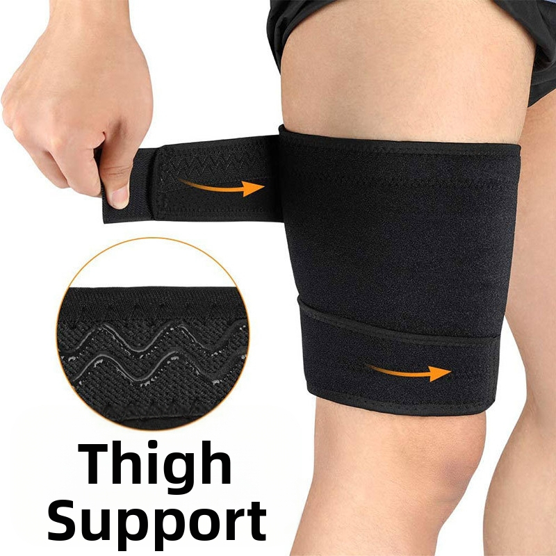 Tarpvalstybinė sportinė šlaunų apsauga, bėgimas, sunkumų kilnojimas, raumenų kojų apsauga nuo įtempimo, klubų diržas, šlaunų apsauga fitnesui, suspaudimo diržas