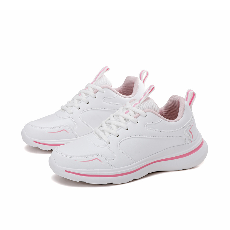 2024 új, mindennapi, alkalmi sportcipők, fitnesz, séta, futócipő, puha talppal, csúszásmentes, női fehér cipő, kültéri sétacipő