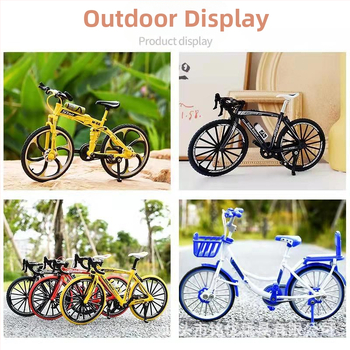 Διασυνοριακά δημιουργικά τεχνητά διακοσμητικά ποδηλάτων από κράμα 1:8, συλλογή μοντέλων μίνι ποδηλάτων για αγώνες